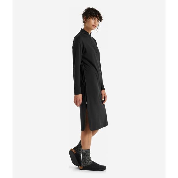 Icebreaker womens Rye Lane Dress size Medium Half Zip Cotton/Wool New with tags - Picture 2 of 16